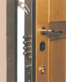 Стальные двери серии Евростиль тип 57 замковая часть